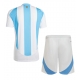 Argentina Maglia Gara Casa Repliche Copa America 2024 Bambino